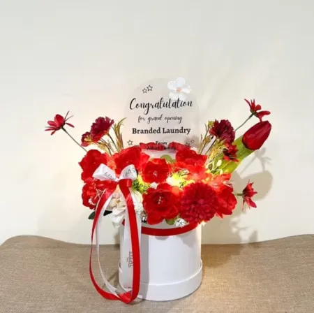 Bloom Box Akrilik Ucapan Grand Opening Pati Kota